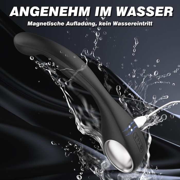 Вібратор анал для чоловіків та жінок з 10 режимами, комплект для сексуальних ігор, стимуляція простати