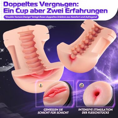 Набір секс-іграшок для пар Eisches: вібратори, стимулятори клітора, сосків та пеніса, анальний пробка, 10 режимів (чорний)