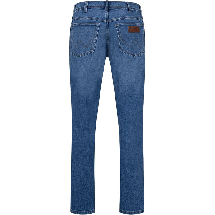 Чоловічі джинси Wrangler Texas Regular Fit Stretch — класичні прямі штани з деніму, колір Sweet Talker (42W / 32L)
