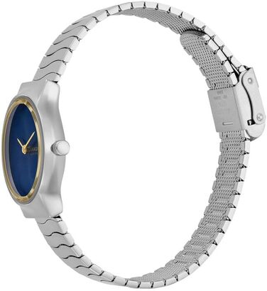 Жіночий кварцовий годинник Skagen Freja Lille (26 мм), золотистий з чорним циферблатом, сталевий або шкіряний ремінець