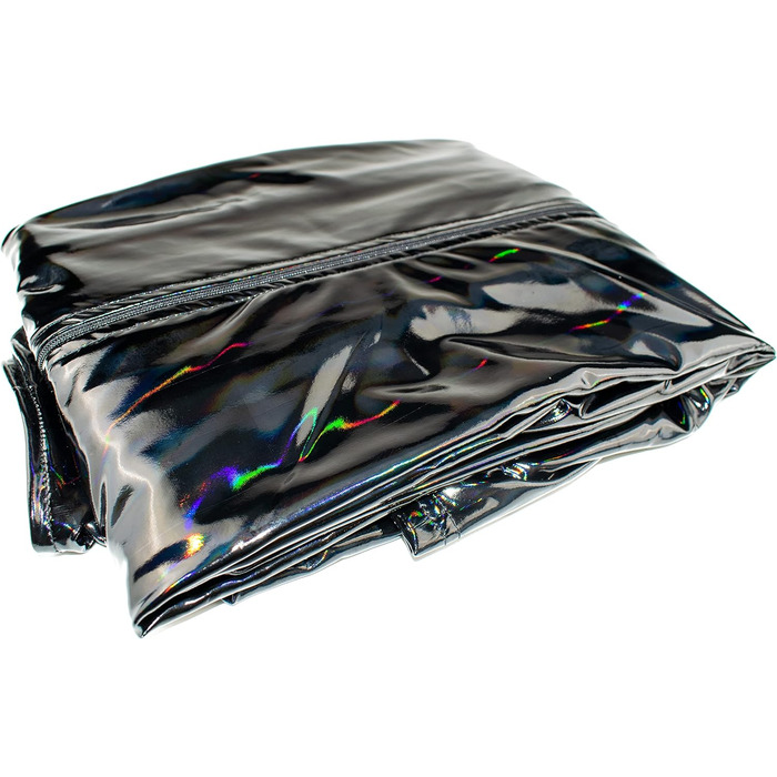 Комбінезон чоловічий з лакованої шкіри (PVC) Rubberfashion, цілісний, з довгим рукавом, кольоровий, 3D ефект, модель M