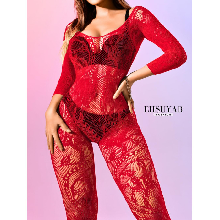 Жіноча піжама EHSUYAB 949, м'яка, червона (0-18 місяців)