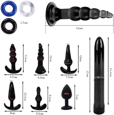 Набір для бондеражу SM 28 шт: феттери, наручники, фіксатори ніг, маска для очей, анальний плаг, кільце для статевого члена, соски, кліпси для сосків, кубик, анальна та вагінальна душі