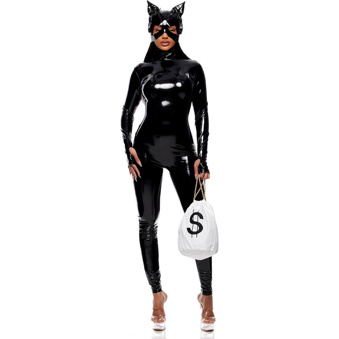 Костюм Forplay для жінок, костюм злодія, сексуальний, чорний кіт, S-M
