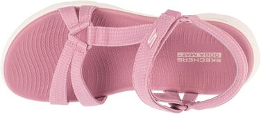 Жіночі сандалі Skechers Go Walk Flex, текстильні, колір mauve (бузковий), розмір 37 EU