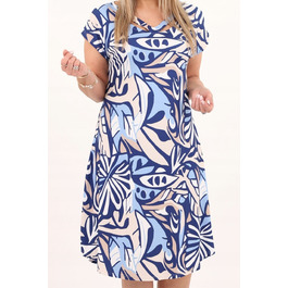 Класична повсякденна сукня міді FEMIMODA, розмір 44