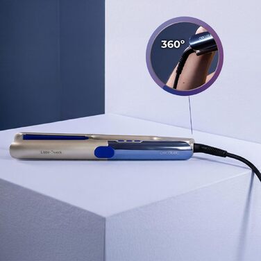 Професійний випрямляч для волосся Cecotec Lisse I-Twerk Pro: інфрачервона технологія, вібруючі керамічні пластини з турмаліновим покриттям, 160-230°C