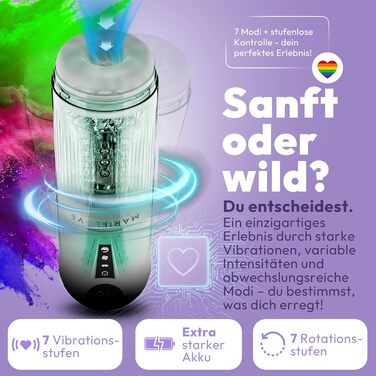 Електричний мастурбатор для чоловіків з вібрацією, насосом та телескопічною функцією, водонепроникний, перезаряджається, з керуванням через додаток