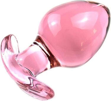 Скляний дилдо OnundOn Deluxe для ануса, стимулятор G-точки, Ø 6.6 см