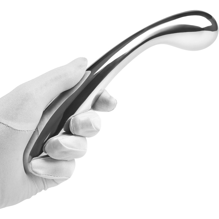 Анальний стимулятор Roluck з нержавіючої сталі - подвійний анальний плагін для чоловіків та жінок