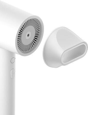 Іонний фен для волосся Xiaomi Mi Ionic Hair Dryer H300, швидке висушування, інтелектуальний контроль температури, компактний та потужний, білий