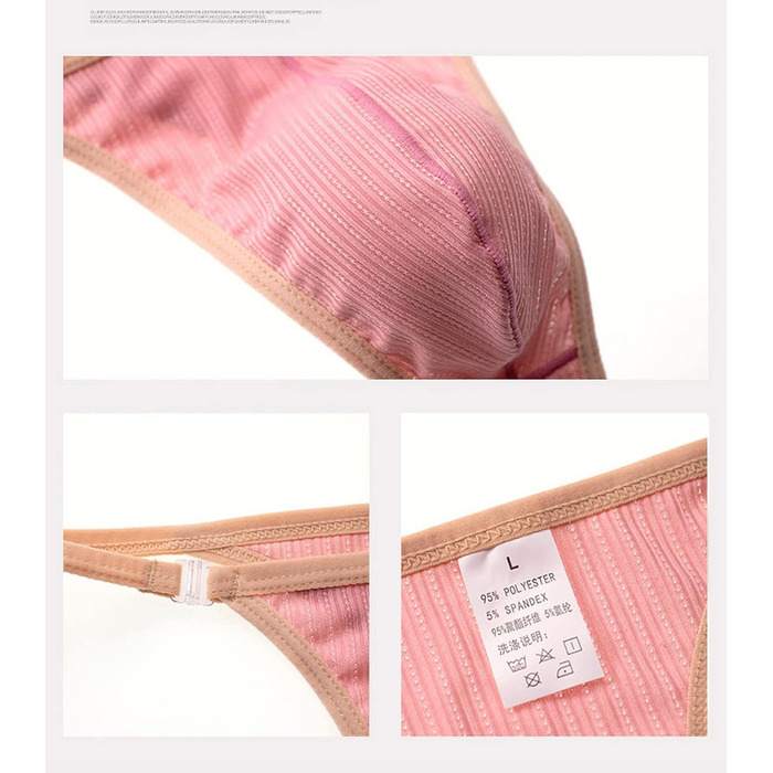 Шорти-бікіні чоловічі Faringoto, знімні боковини, комфортні, сексуальні, U-подібні (L, Синій)