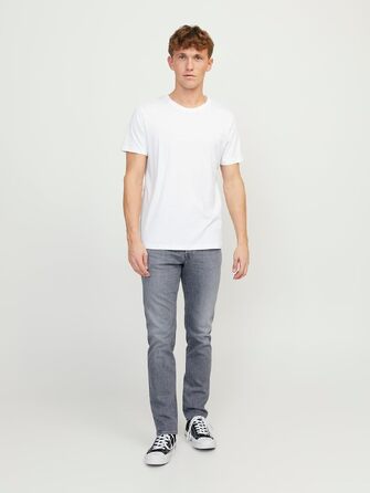 Чоловічі джинси Loose Fit JACK & JONES Jjimike Jjoriginal Am 815 Noos, сірий денім (31W / 30L)