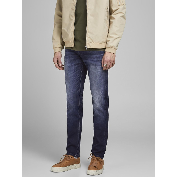 Чоловічі джинси Jack & Jones Jjimike Jjoriginal Loose Fit, синій денім, 34W / 32L
