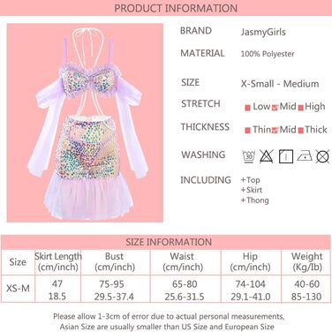 Костюм русалки для косплею JasmyGirls: сексуальний наряд для Хелловіну, аніме, вечірки, фестивалю. Kawaii костюм принцеси, maid outfit з блискітками