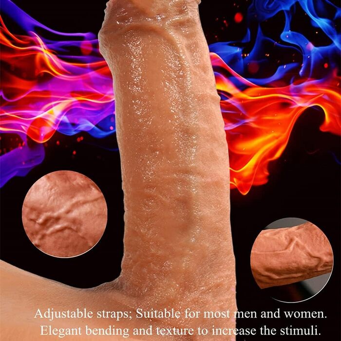 Силіконовий дildo-захоплення Wispancy для інтимної зони: реалістичний, 18 см, для чоловіків та жінок, мастурбація, інструменти для лесбійок та геїв, сексуальні іграшки