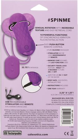 Масажер для тіла CalExotics Ei-Masturbator Pink, один розмір