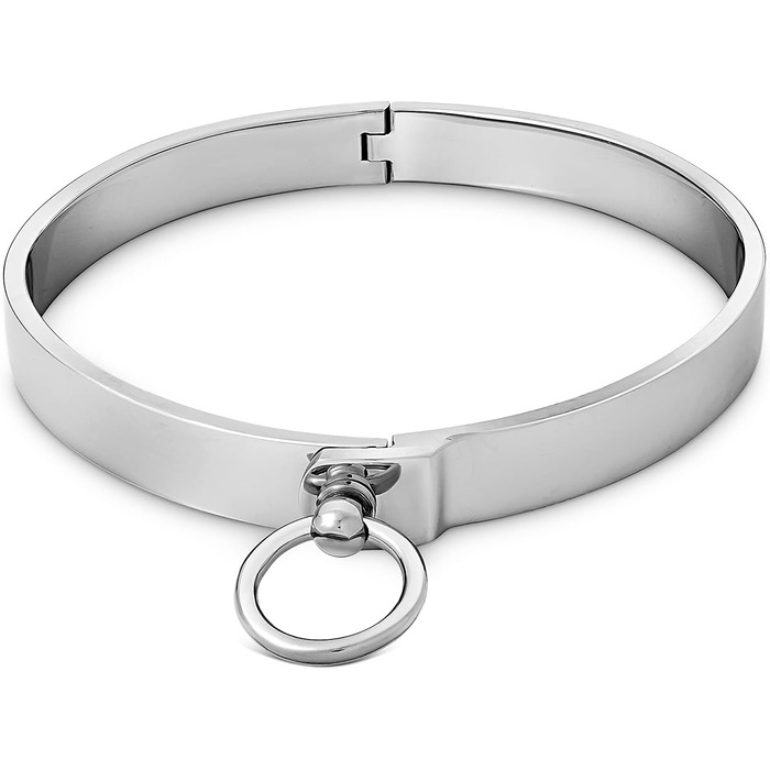 Металевий намисто-нашийник для БДСМ, намисто-кандал, аксесуар для еротики, для чоловіків, жінок, пар. Розміри: 120 мм, 140 мм