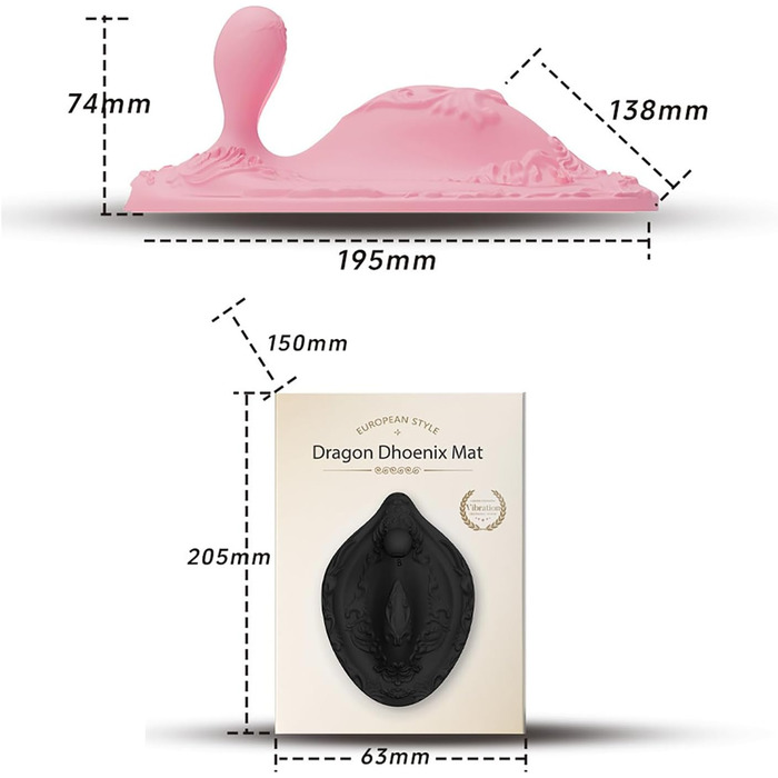 Vibrating Egg PINTLE з пультом дистанційного керування для жінок - 12 режимів, стимулятор G-точки, кліторальний вібратор