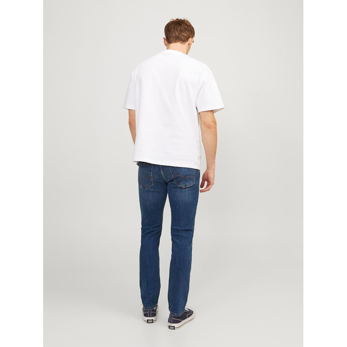Чоловічі джинси Jack & Jones JJITIM JJORIGINAL AM 012 LID NOOS, синій денім, розмір 44W/32L