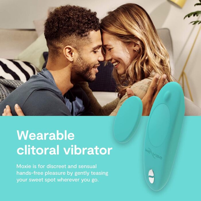 We-Vibe Moxie: Вібратор-кліторальний масажер, портативний, 10 режимів, водонепроникний