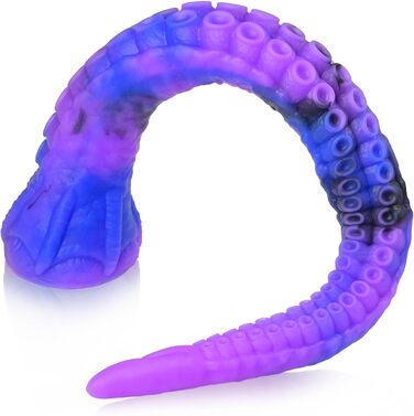 SXOVO Ана Дідo Силіконовий Тентакл Дідo з присоскою, Супер Фентезі Дідo для стимуляції G-точки та простати, Анадідo, Екстремальний секс, мастурбація, секс-іграшка для жінок, чоловіків та пар (XL)