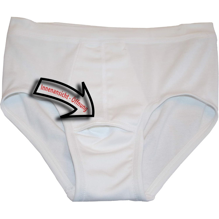 HERMKO 3240 чоловічі труси (4 шт. в упаковці) з вирізом та м'яким поясом, бавовна Bio, XL, морський колір