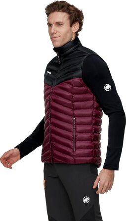 Чоловічий утеплений жилет Mammut Albula IN Weste, колір vin-black, розмір S