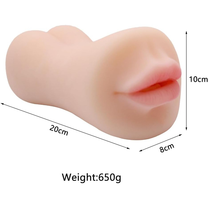 Реалістичний мундштук для мастурбації, Блоуджоб, Мастурбація, Іграшки для сексу, Подвійний канал, Pocket Pussy, 3D Еластичний анальний, Тренажер пеніса, Іграшки для мастурбації для чоловіків