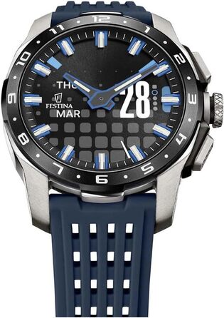 Чоловічий наручний годинник Festina F23305-3 зі сталевим браслетом