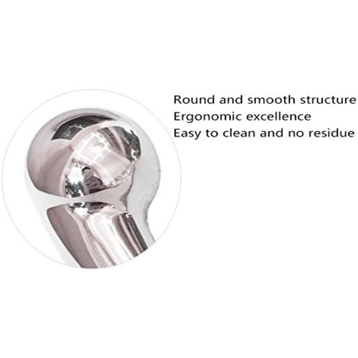 Анальні пробки Doppelkopf з металу для чоловіків та жінок - стимулятор G-точки, 680г, 1 шт.