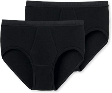 Труси чоловічі Schiesser 2 шт. Sportslip з вирізом, Original Feinripp, XXL, чорний