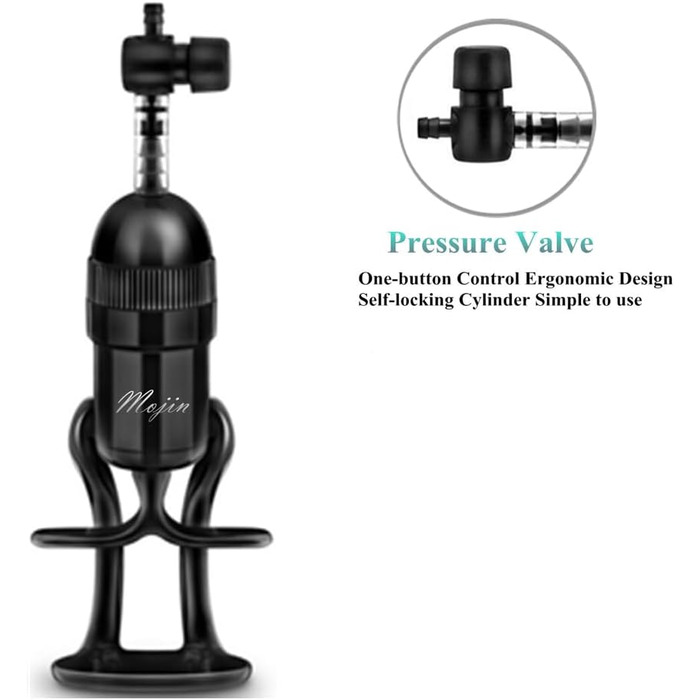 Масажер для інтимної зони Jpscor з 3 насадками для стимуляції клітора та сосків, вакуумний масажер для жінок, сексуальні іграшки для пар