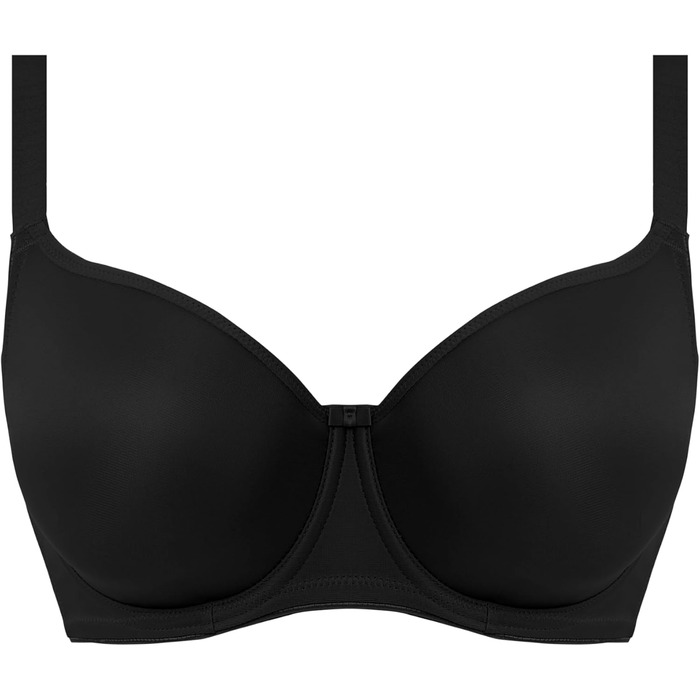 Балконний бюстгальтер Fantasie 85D чорного кольору, безшовний, згладжуючий