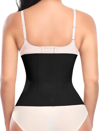Корсет для талії жіночий, корсет-м'який бюстгальтер, м'який корсет, форма для тіла, талія, чорний, 3XL, 28 см