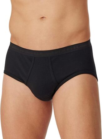 Труси чоловічі Schiesser 2 шт. Sportslip з вирізом, Original Feinripp, XXL, чорний