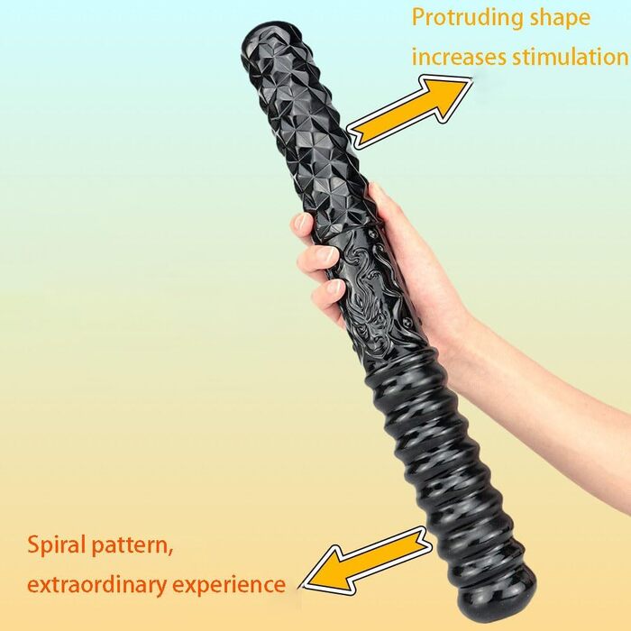 Анальний плагін з подвійним двійником, м'який анальний плагін, імітація пеніса для масажу G-точки та простати, велика іграшка для пар та гомосексуалів, 9-56 см