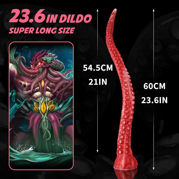 Анальний ділдо з силікону 