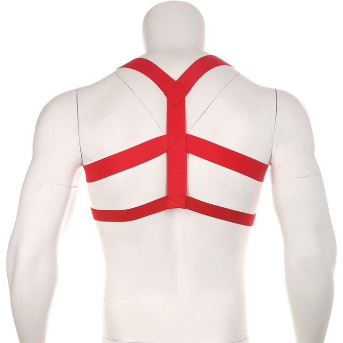 Сексуальний чоловічий комплект для сну: пояс для грудей, стрінги, шкарпетки, гольфи, труси, танга, низька талія, для геїв, мереживні шкарпетки, гольфи, колготки. Розмір універсальний (червоний, універсальний розмір)