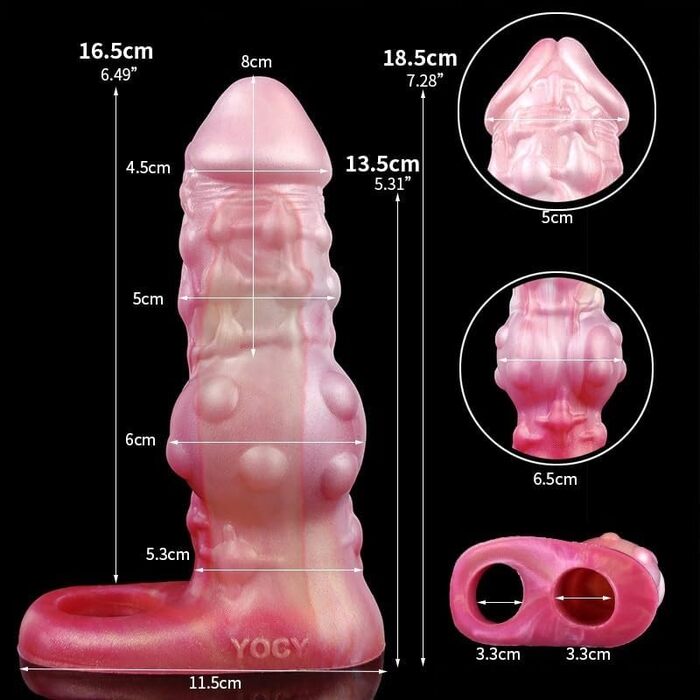 Секс-іграшка Bad Dragon Zeus - унісекс, для вагінальних та анальних фантазій, дизайн монстра та фентезі