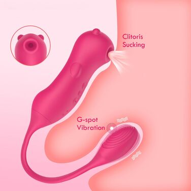 Вібраційний яйце-вібратор TYDAY G-Spot з 10 режимами, стимулятор клітора та ануса, подвійний мотор, секс-іграшка для жінок