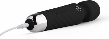 Масажер для тіла EasyToys Mini Wand-Vibrator чорного кольору