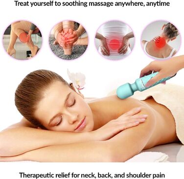 Масажер VibeMax: Бездротовий, Водонепроникний, Міні, Турквоаз