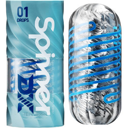 TENGA SPINNER DX 01 Drops - Масажер для чоловіків з реалістичною текстурою - TENGA