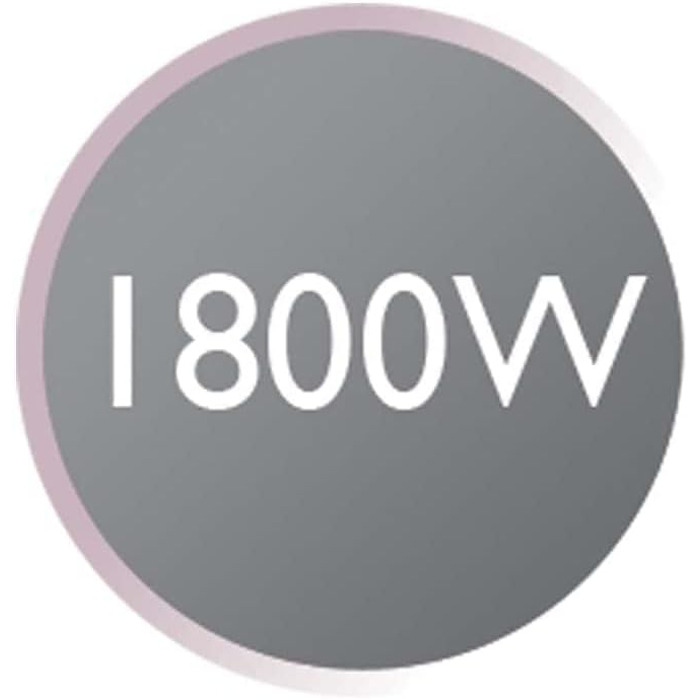 Компактний фен для волосся Remington Compact D5000, 1800 Вт, з насадкою-концентратором, 3 режимами температури та 2 рівнями обдуву, Eco-режим