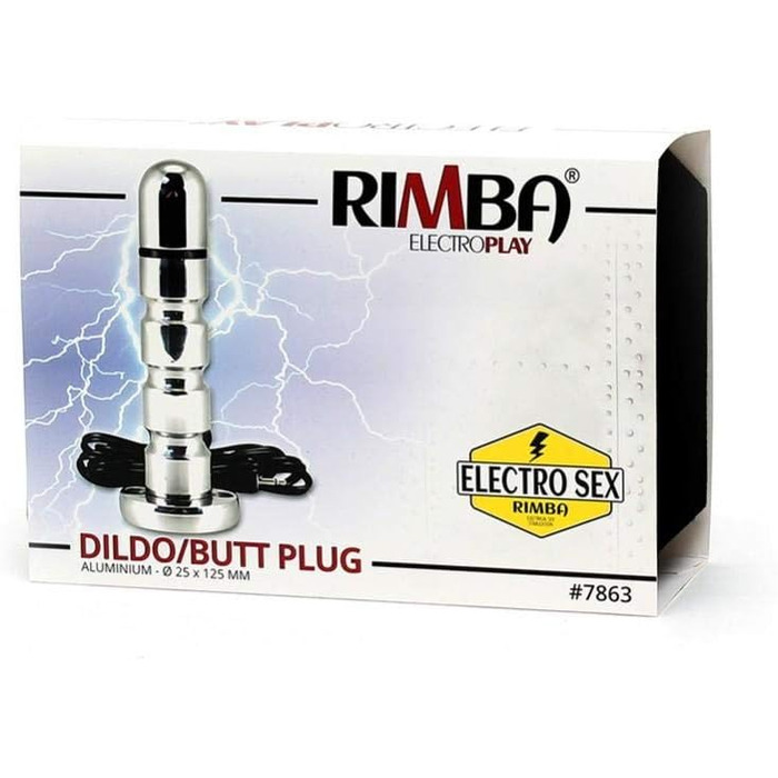 Дildo з металу срібного кольору, 1 шт. - Erotic Fashion RA7863