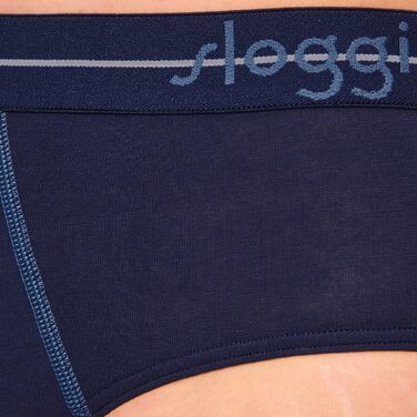 Sloggi 6 шт. чоловіча труси Start - труси-сліп/боксер - дихаюча білизна XL синій / темно-синій