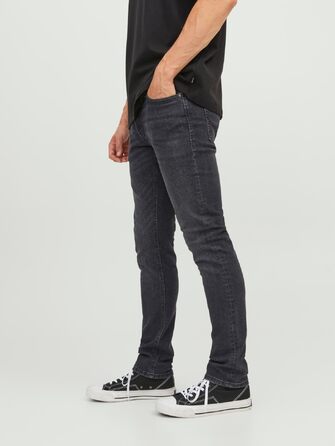 Чоловічі джинси Jack & Jones JJITIM JJORIGINAL AM 012 LID NOOS, чорний денім (32W / 30L)
