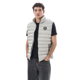 Чоловічий жилет-дутик Premium Puffer — м'яка тканина та підкладка, колір сірий (Stein), розмір XXL