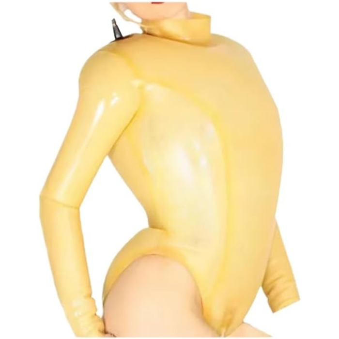 Латексний catsuit Gaylop: прозорий, сексуальний, з блискавками. Костюм для тіла, боді. Розмір M